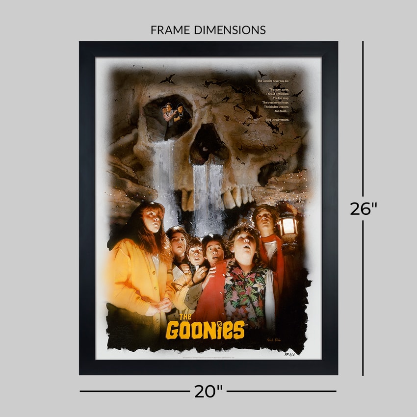 The Goonies The Goonies: 40th Anniversary Movie Poster  Exclusive Edition  View 2