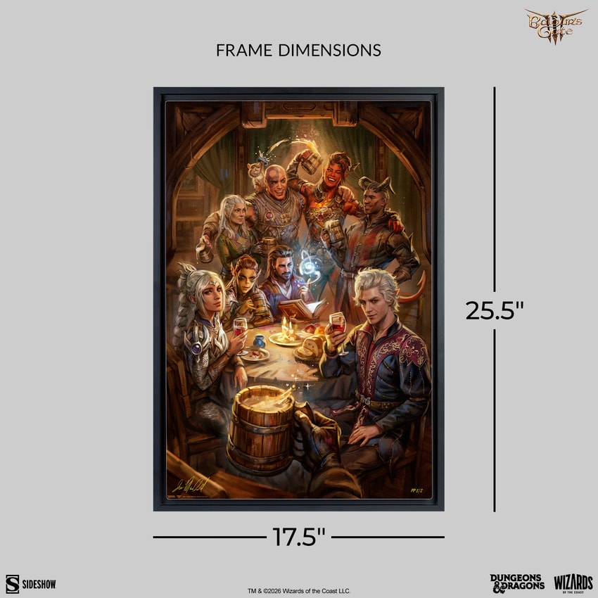 Baldur's Gate Baldur's Gate III: The Elfsong Tavern Art Print  Exclusive Edition  View 2