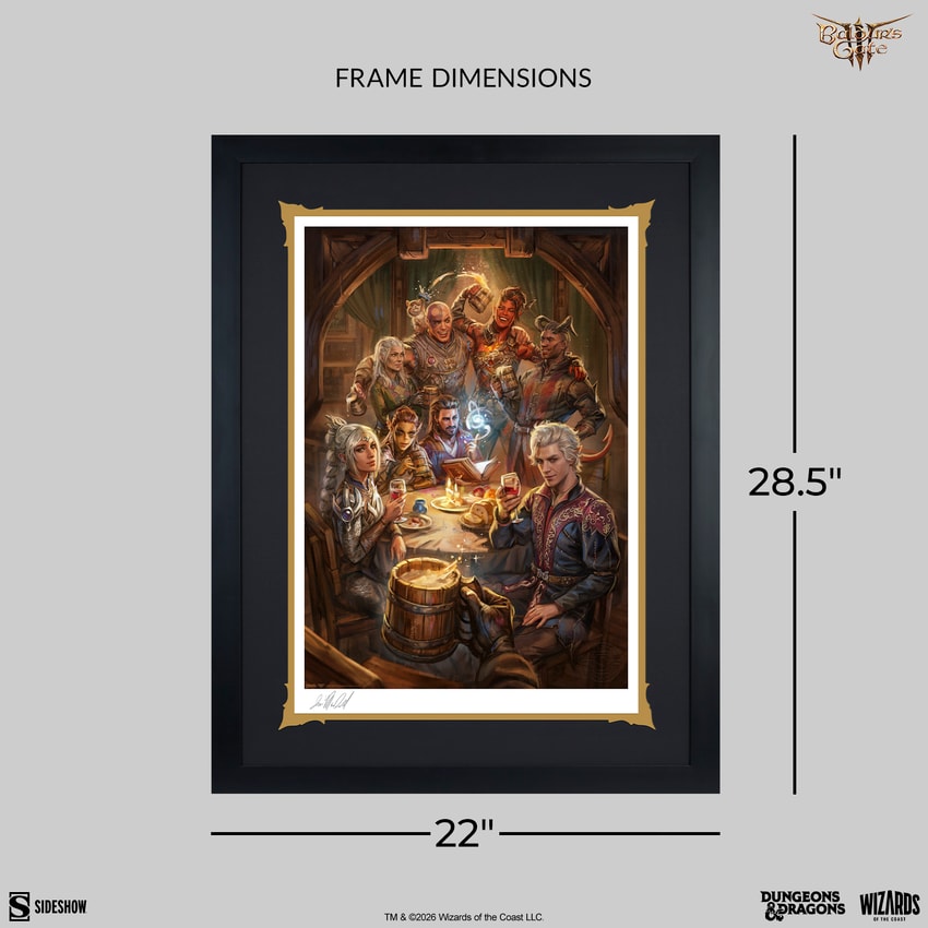 Baldur's Gate Baldur's Gate III: The Elfsong Tavern Art Print  Exclusive Edition  View 2