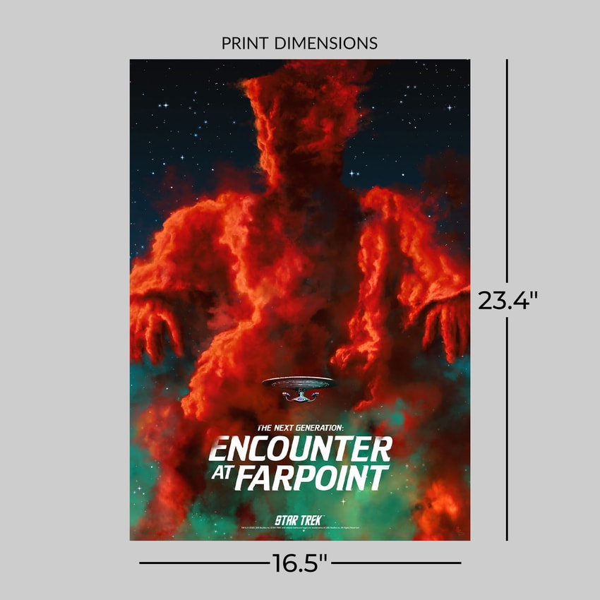 Star Trek Star Trek: The Next Generation - Encounter at Farpoint Art Print  View 2