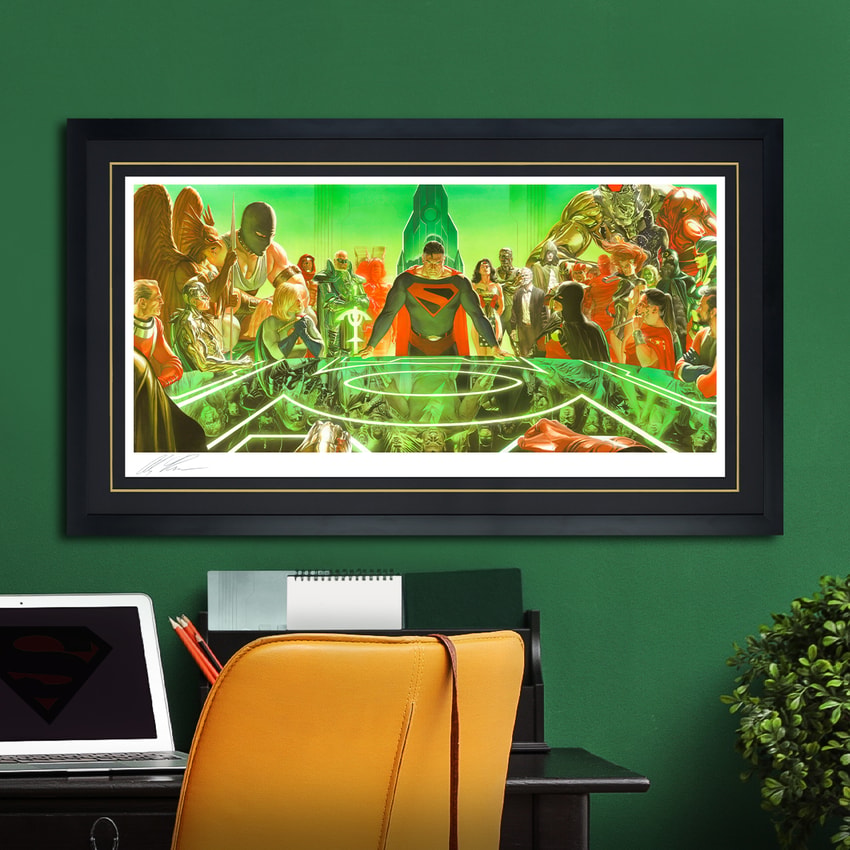 DC Comics Kingdom Come: War Room Art Print  View 1