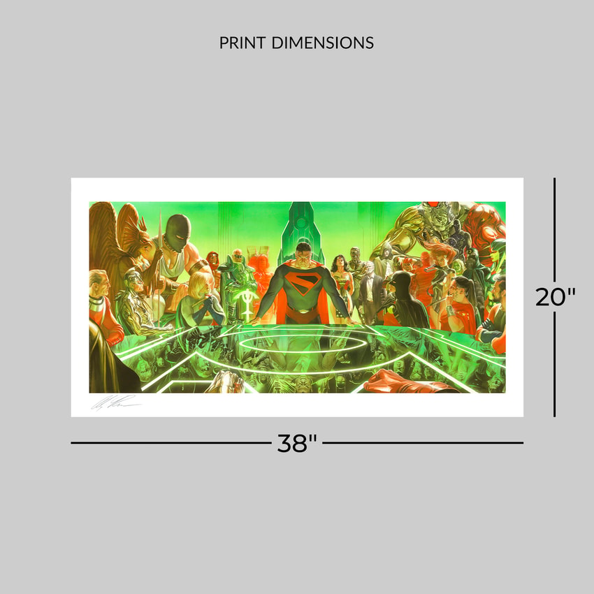 DC Comics Kingdom Come: War Room Art Print  View 2