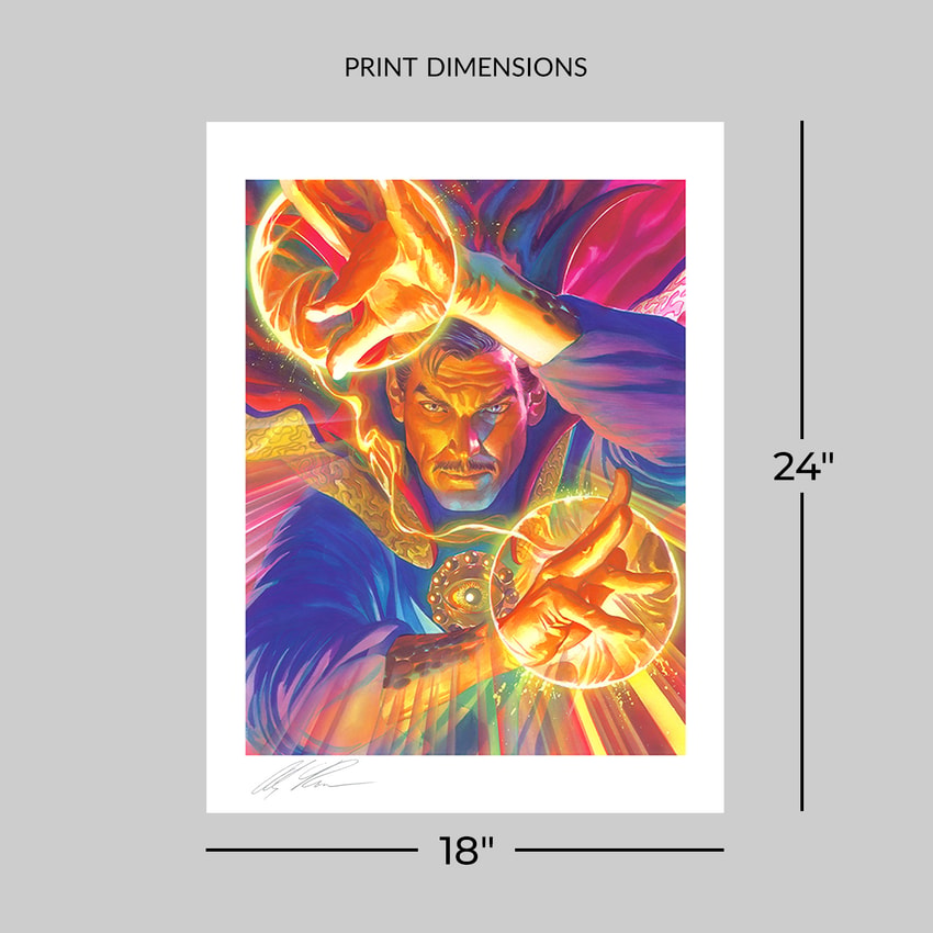 Marvel Marvelocity: Doctor Strange Art Print  View 2