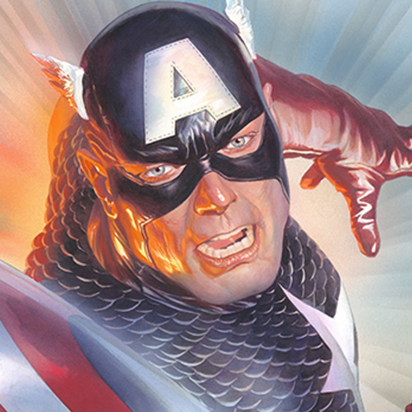 Marvel Marvelocity: Captain America Art Print  View 3