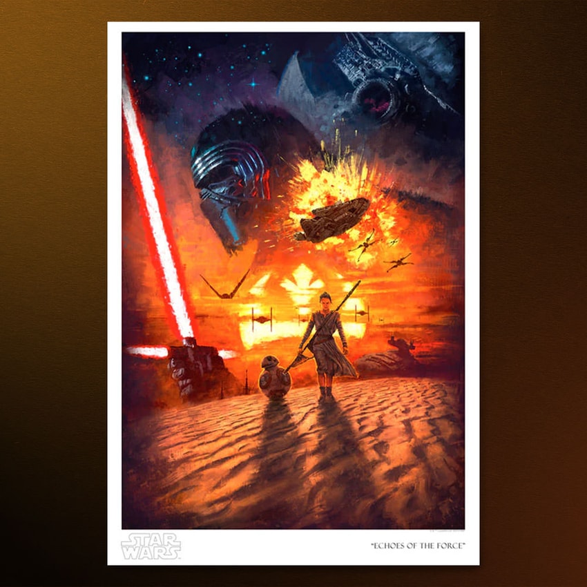 Echoes of the Force Art Print by ACME Archives | Sideshow