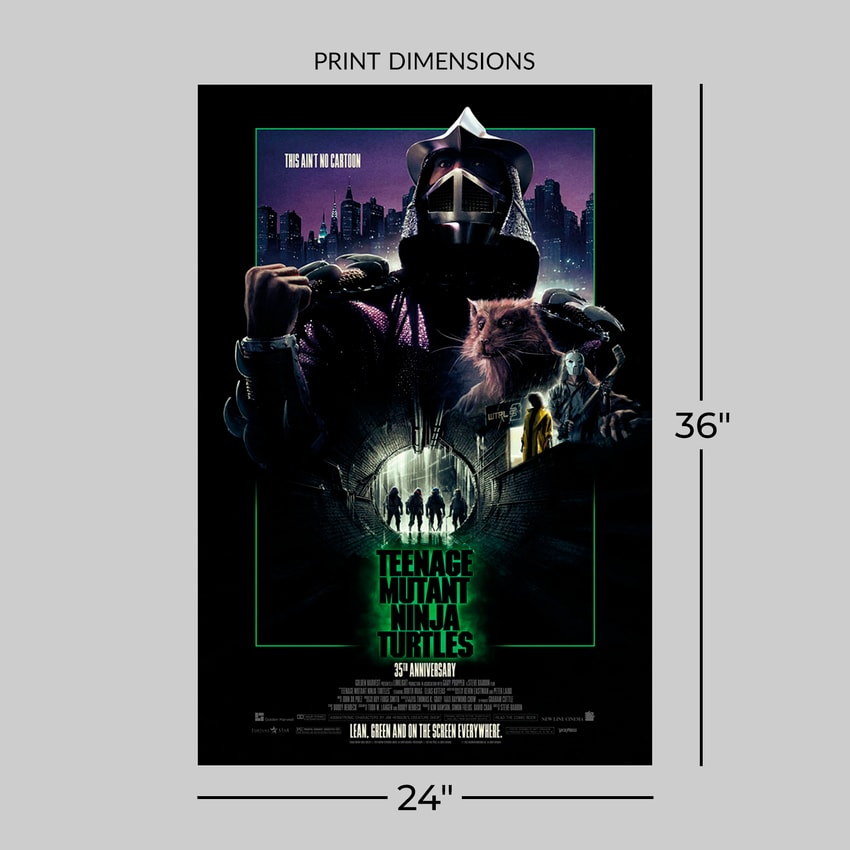 Teenage Mutant Ninja Turtles Teenage Mutant Ninja Turtles Movie Poster  View 2