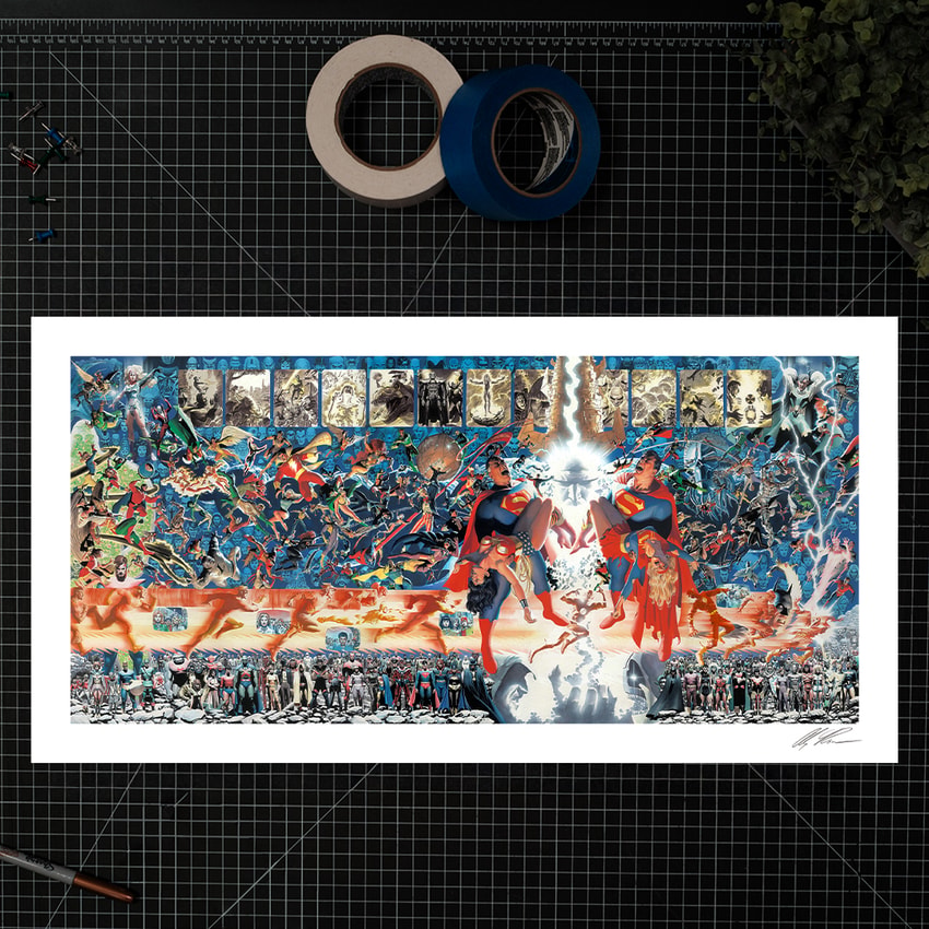 DC Comics Crisis Art Print  View 1