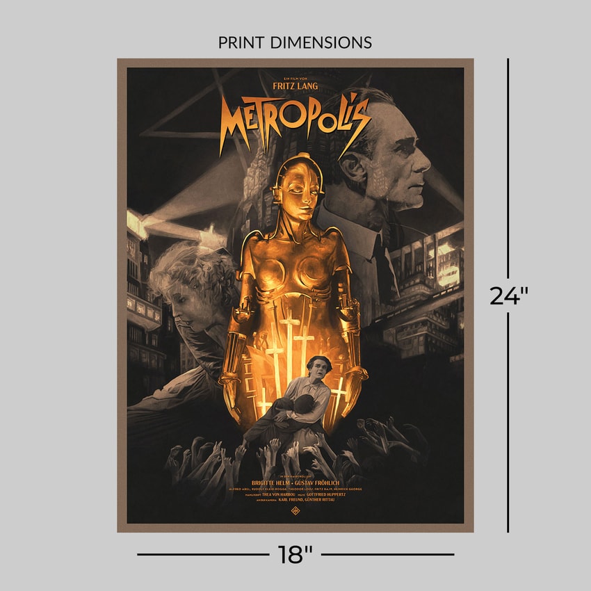 Metropolis Metropolis Movie Poster  View 2