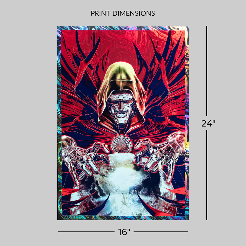 Marvel One World Under Doom Art Print  Exclusive Edition  View 2