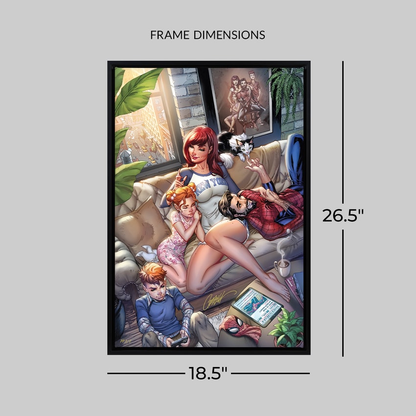 Marvel Ultimate Spider-Man: One Happy Family Art Print  Exclusive Edition  View 2