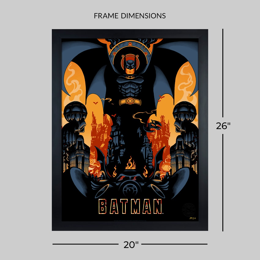 DC Comics Batman™ 1989 Art Print  Exclusive Edition  View 2