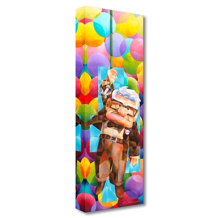 Disney Up Goes Carl Art Print  View 3