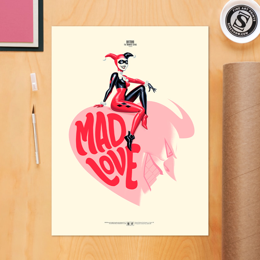 DC Comics Batman™ The Animated Series: Mad Love Art Print  Exclusive Edition  View 1