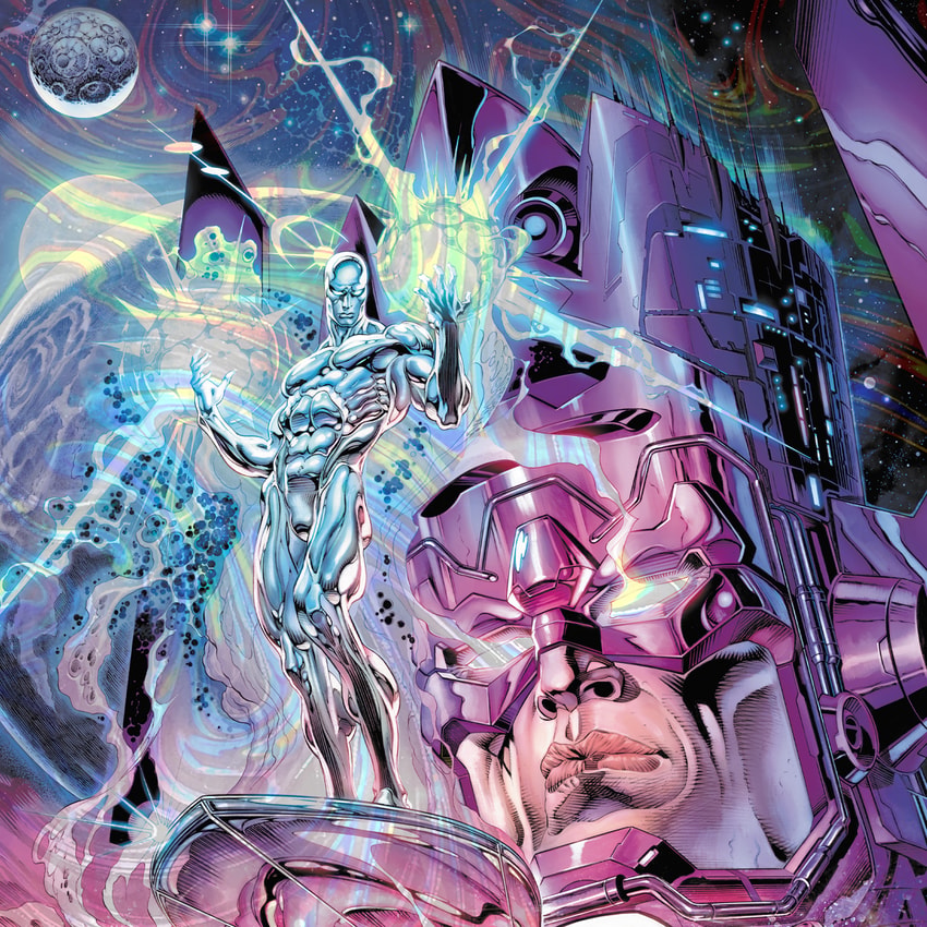 Marvel Death of the Silver Surfer Art Print  Exclusive Edition  View 4