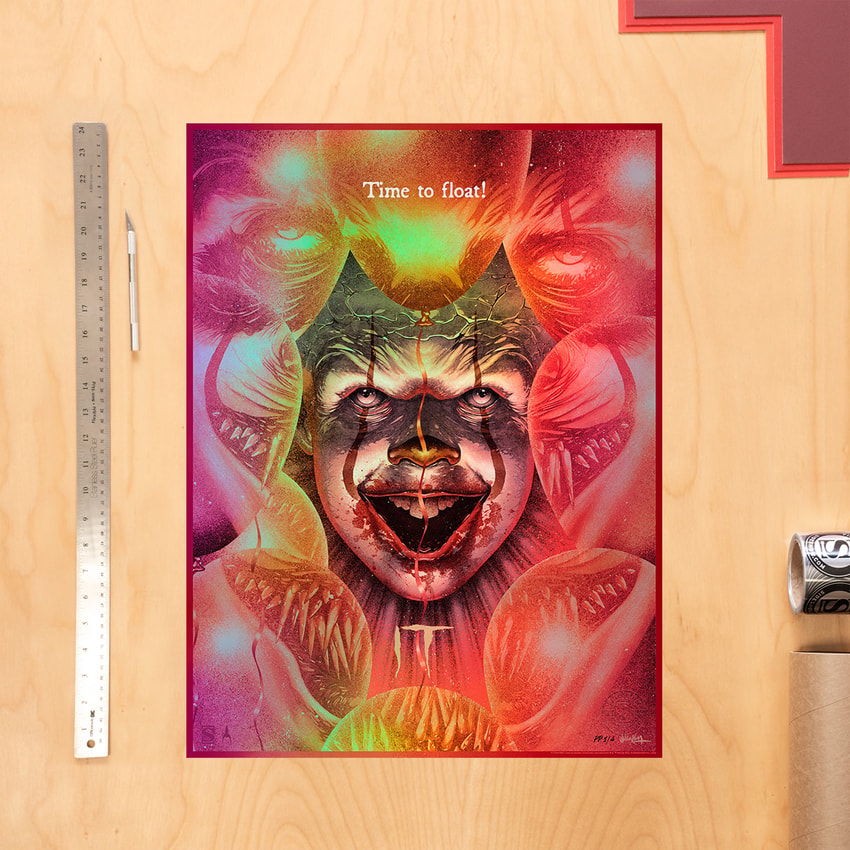 It IT: Time to Float Losers Club Variant Movie Poster  View 3