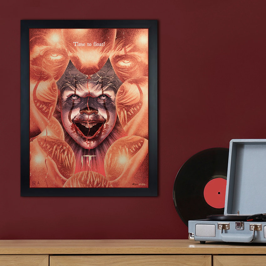It IT: Time to Float Deadlights Variant Movie Poster  View 3