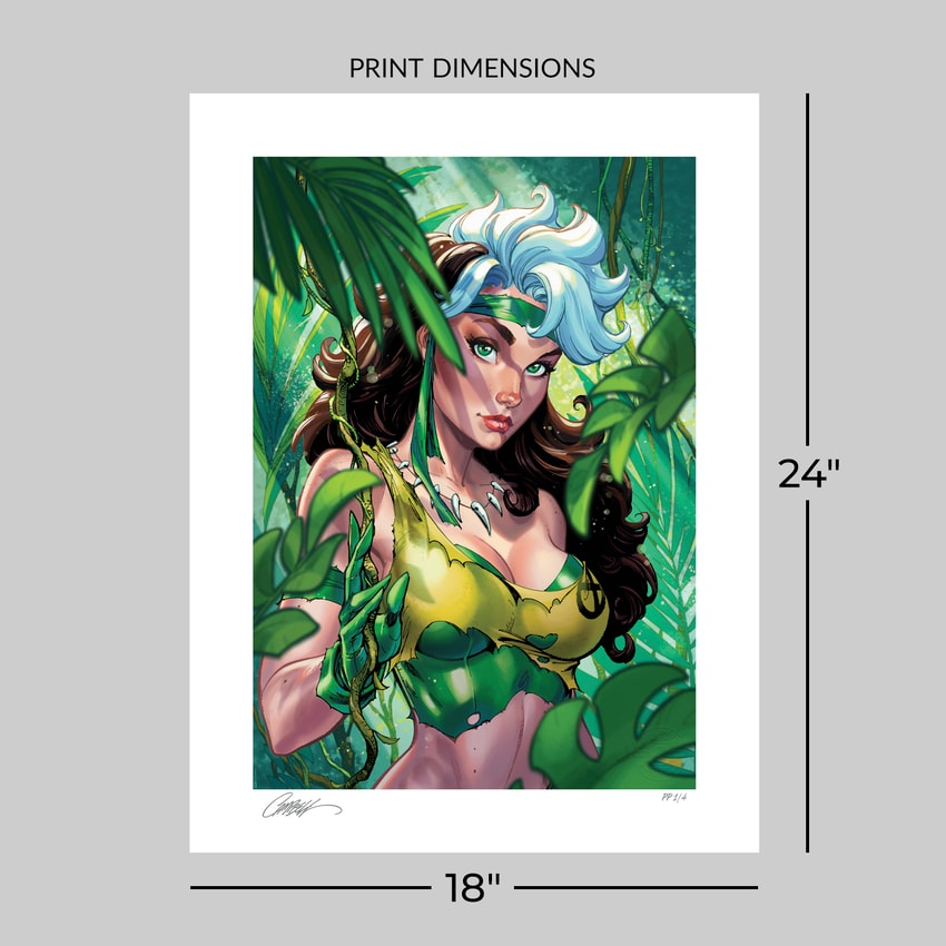 Rogue: The Savage Land Fine Art Print by J. Scott Campbell
