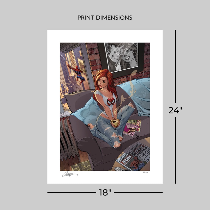 Marvel The Amazing Spider-Man: Mary Jane's Apartment Art Print  Exclusive Edition  View 2