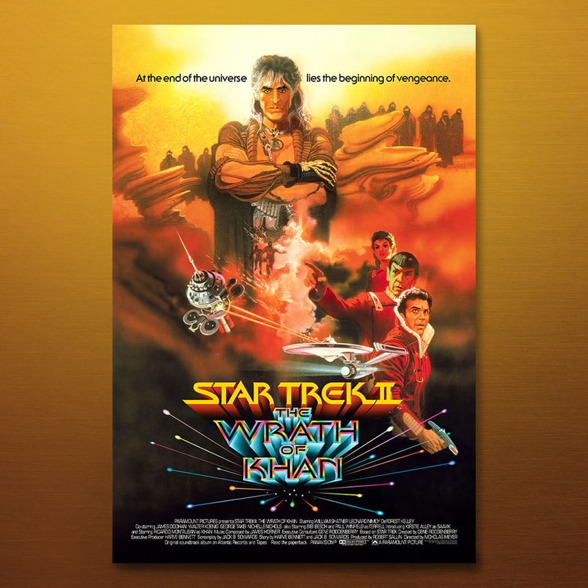 Star Trek Star Trek II: The Wrath of Khan (One Sheet) Movie Poster  View 1