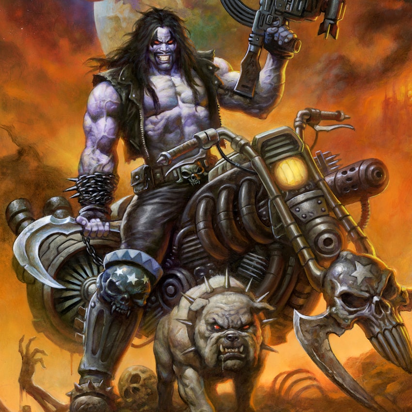 DC Comics Lobo™: The Main Man Art Print  Exclusive Edition  View 3