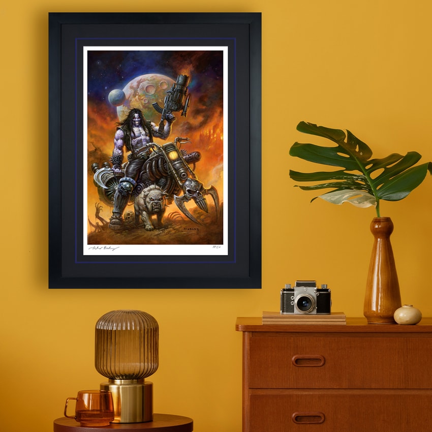 DC Comics Lobo™: The Main Man Art Print  Exclusive Edition  View 1