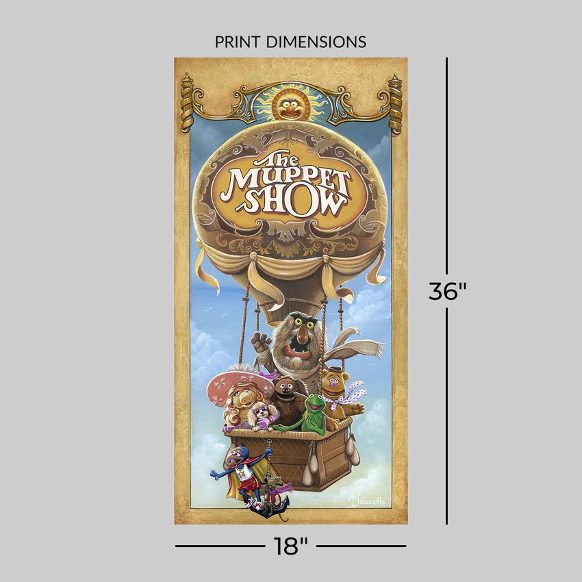 It's Time to Raise the Curtain (Signed & Numbered Edition) Art