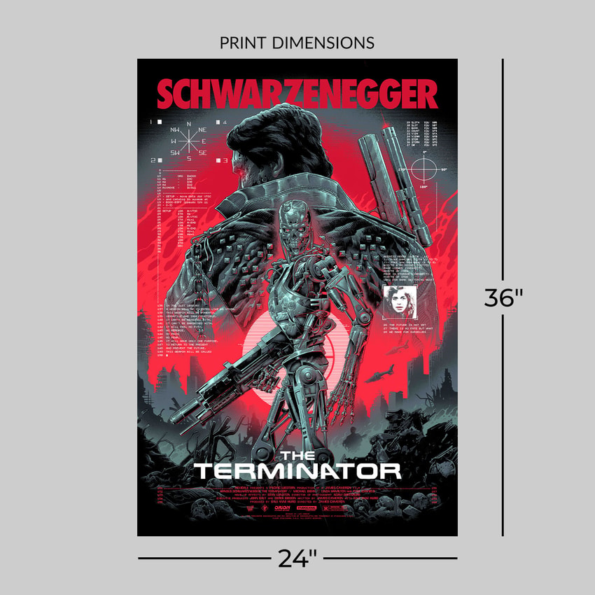 Terminator The Terminator Movie Poster  View 2