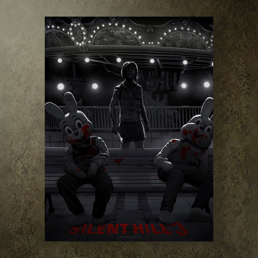 Silent Hill Silent Hill 3 (Mono Edition) Art Print  View 1