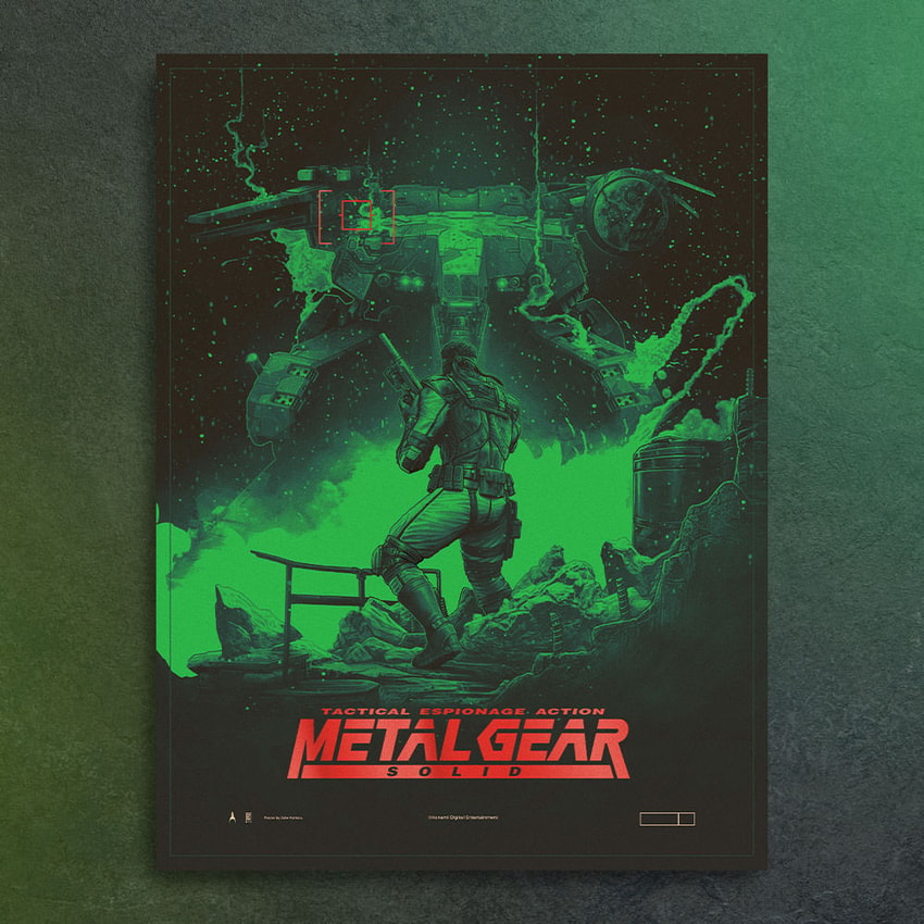 Metal Gear Solid Art Print by Apollo Gallery | Sideshow Collectibles Metal Gear Solid Art Print by Apollo Gallery | Sideshow Collectibles
