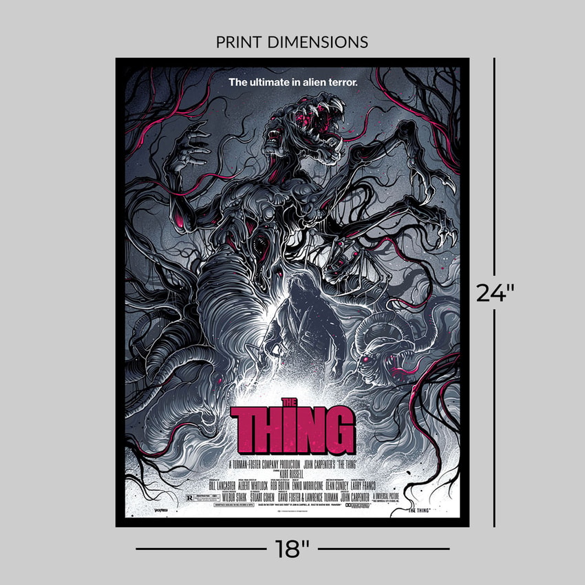 The Thing The Thing Variant Movie Poster  View 2