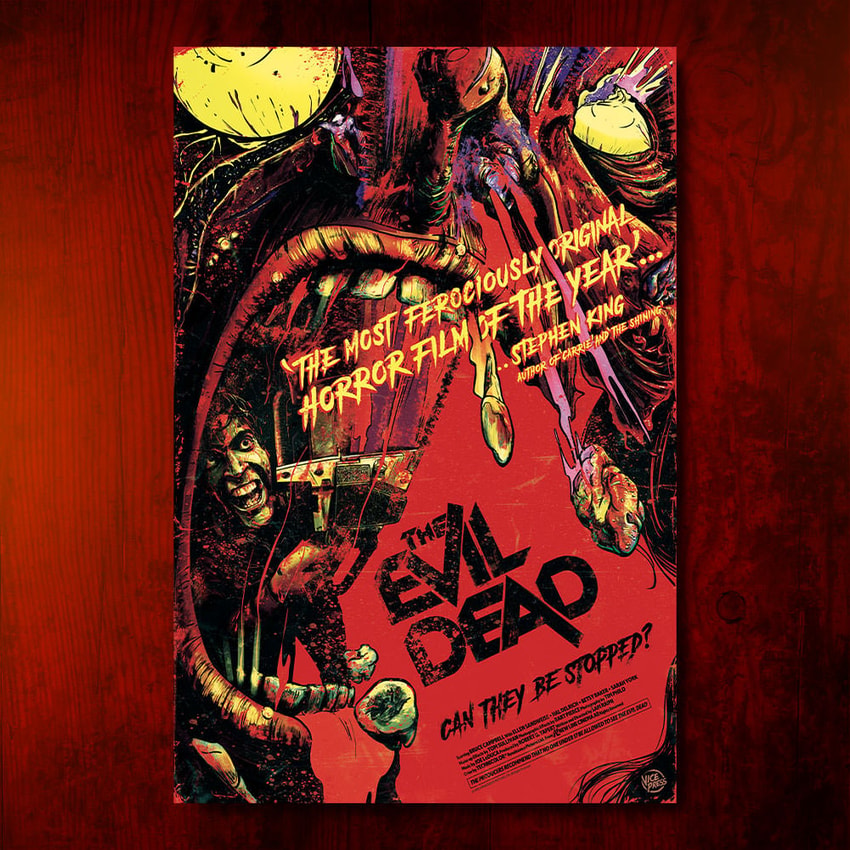 The Evil Dead The Evil Dead Movie Poster  View 1
