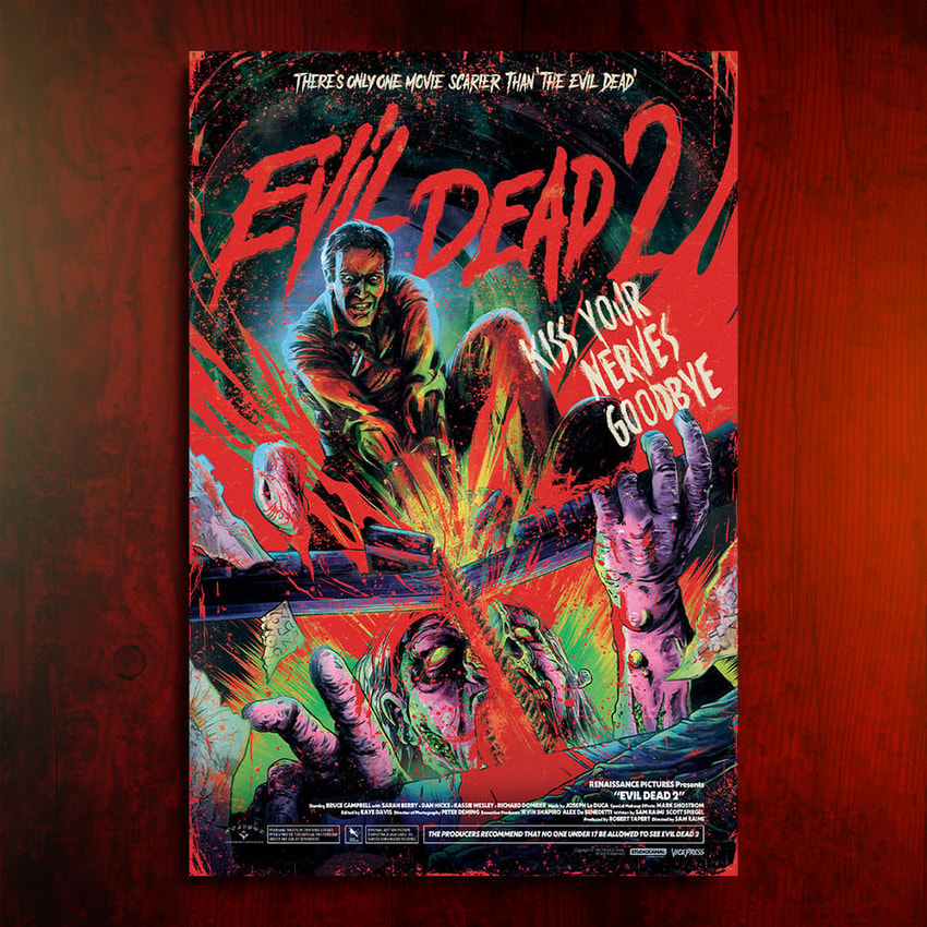 Evil Dead II Evil Dead II Movie Poster  View 1