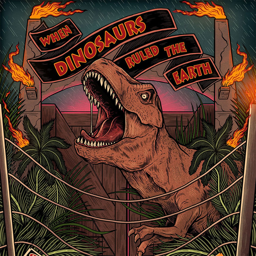 Jurassic Park Jurassic Park Movie Poster  View 3