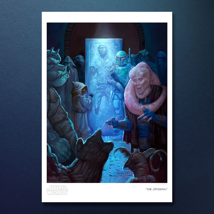 Star Wars The Offering Art Print  View 1