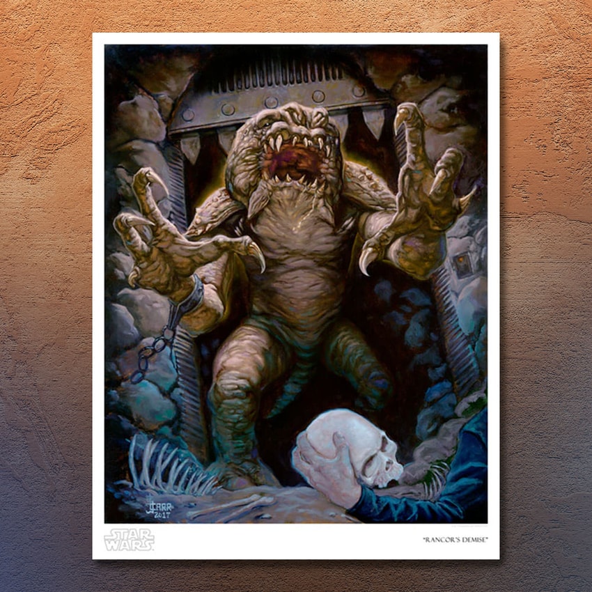 Star Wars Rancor's Demise Art Print  View 1