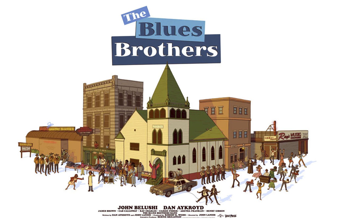 The Blues Brothers The Blues Brothers Movie Poster  View 3