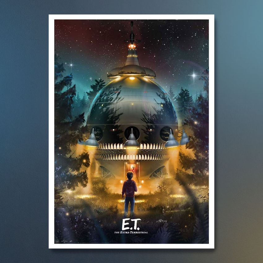 E.T. The Extra-Terrestrial ET. The Extra-Terrestrial Movie Poster  View 1