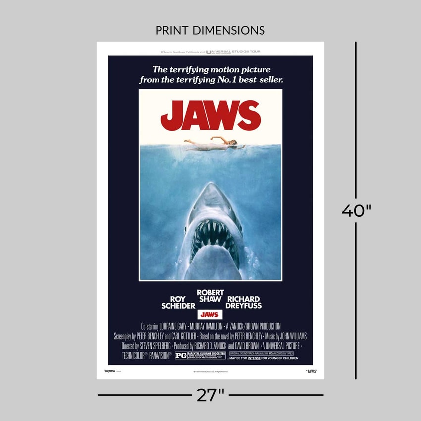 Jaws Jaws by Roger Kastel (One Sheet) Movie Poster  View 2