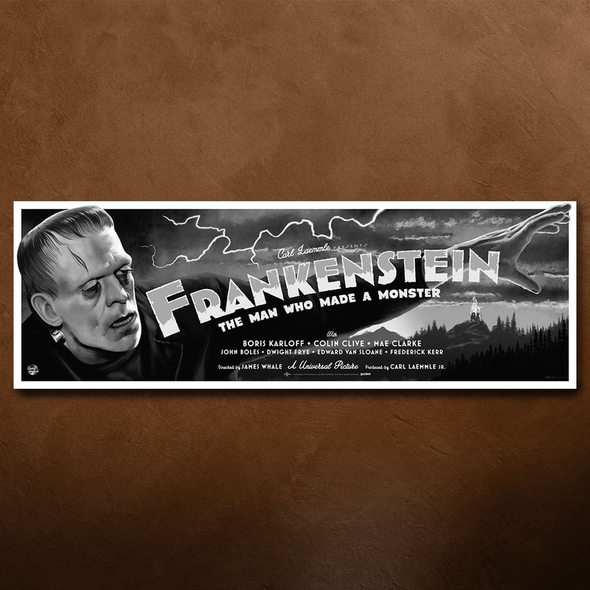 Universal Monsters Universal Monsters: Frankenstein Variant Movie Poster  View 1