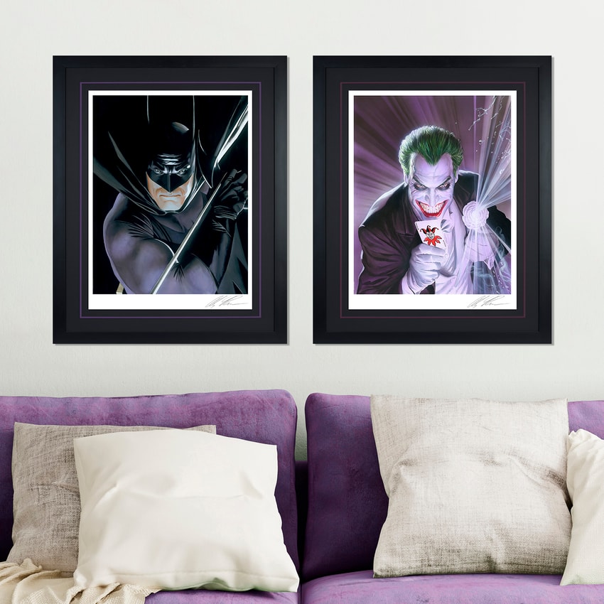DC Comics The Joker™ & Batman™: Mythology Fine Art Print Set Art Print  View 1