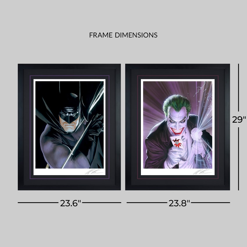 DC Comics The Joker™ & Batman™: Mythology Fine Art Print Set Art Print  View 4