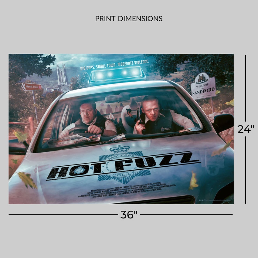Hot Fuzz Hot Fuzz Movie Poster  View 2