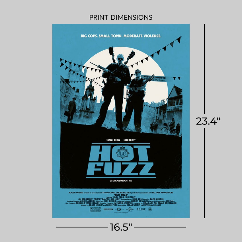 Hot Fuzz Hot Fuzz Movie Poster  View 2