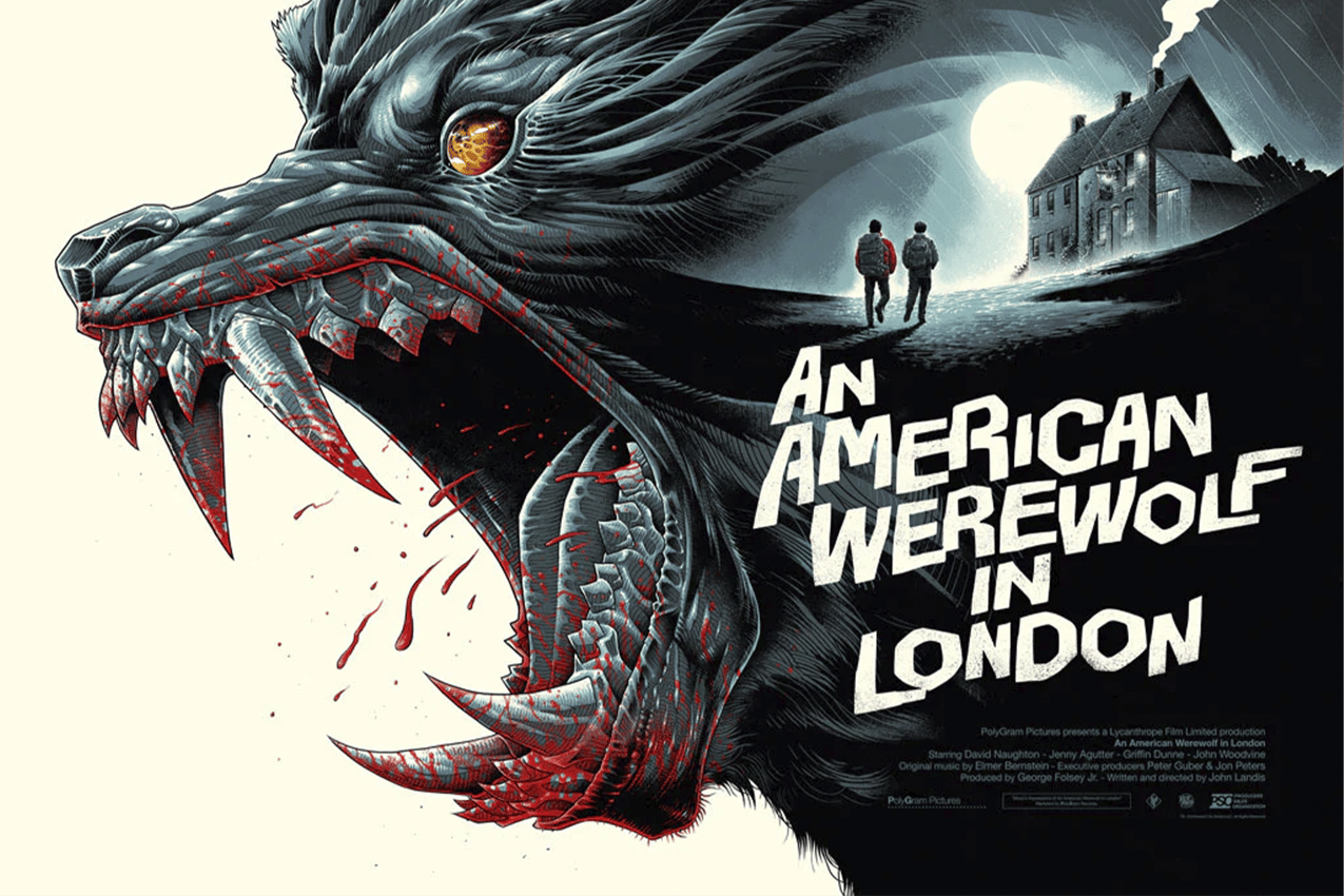 An American Werewolf in London An American Werewolf in London by Luke Preece Movie Poster  View 3