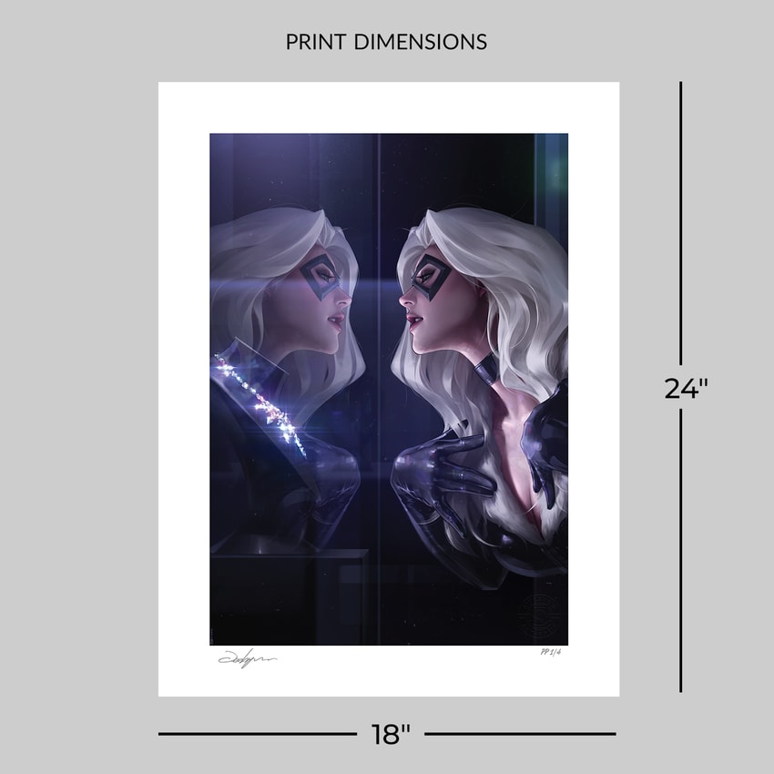 Black Cat Fine Art Print by Jeehyung Lee | Sideshow Collectibles