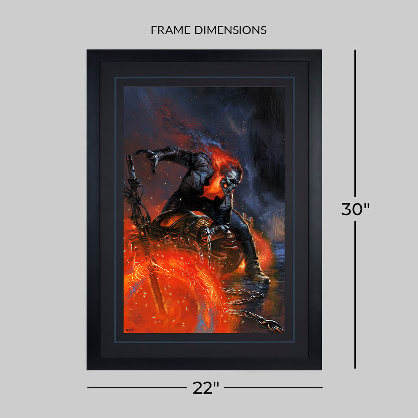 Marvel Ghost Rider Art Print  Exclusive Edition  View 2