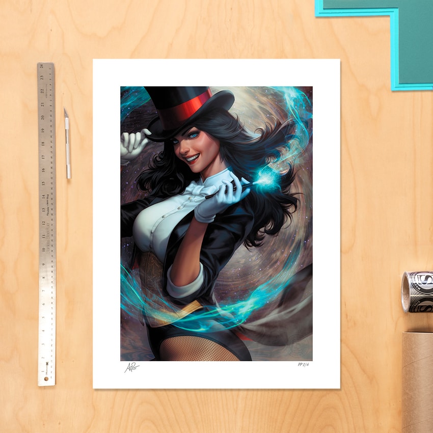 DC Comics Zatanna™: Bring Down the House Art Print  Exclusive Edition  View 1