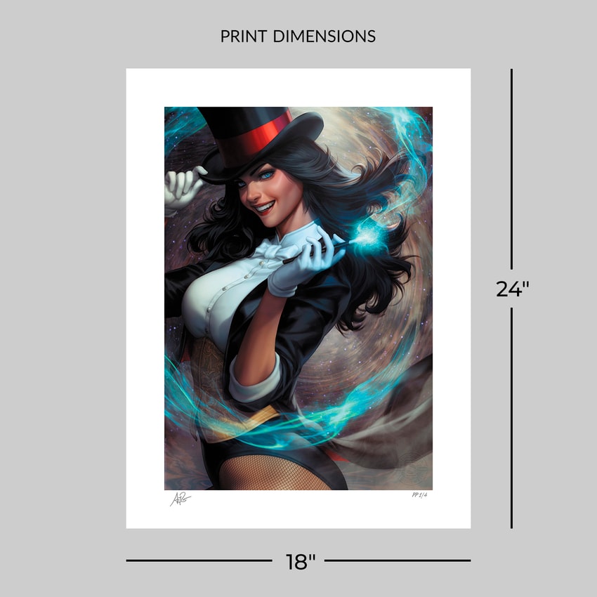 DC Comics Zatanna™: Bring Down the House Art Print  Exclusive Edition  View 2