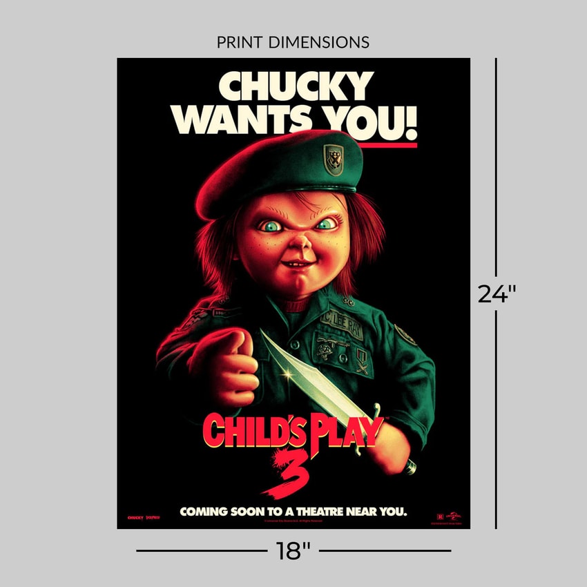 Child's Play Child's Play 3 - Chucky Wants You! Movie Poster  View 2