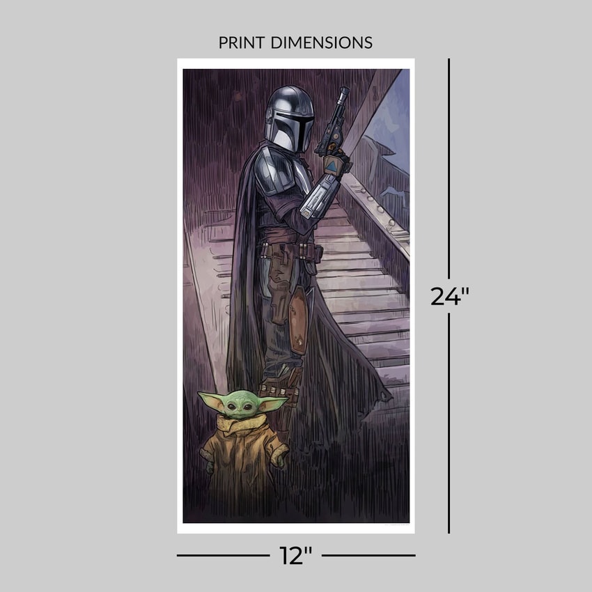 Star Wars A Foundling in Your Care Art Print  View 2